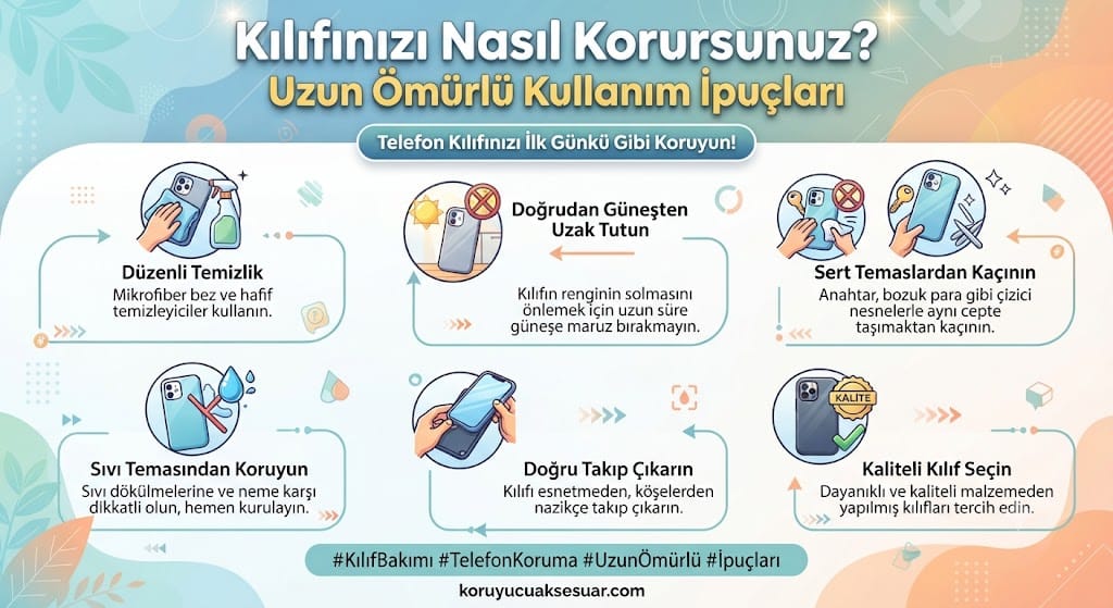 Kılıfınızı Nasıl Korursunuz? Uzun Ömürlü Kullanım İpuçları