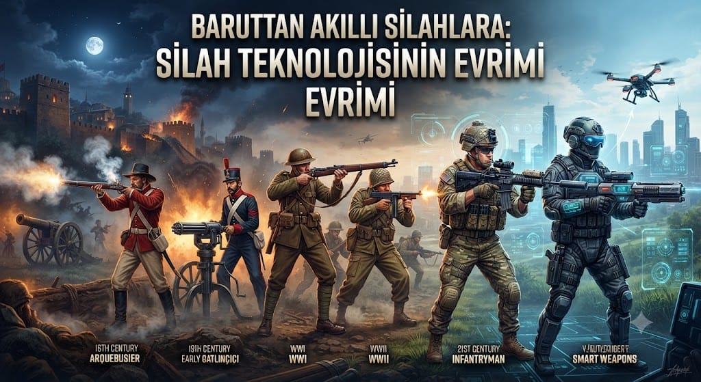 Baruttan Akıllı Silahlara: Silah Teknolojisinin Evrimi