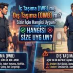 İç Taşıma (IWB) mı, Dış Taşıma (OWB) mı? Sizin İçin Hangisi Uygun?