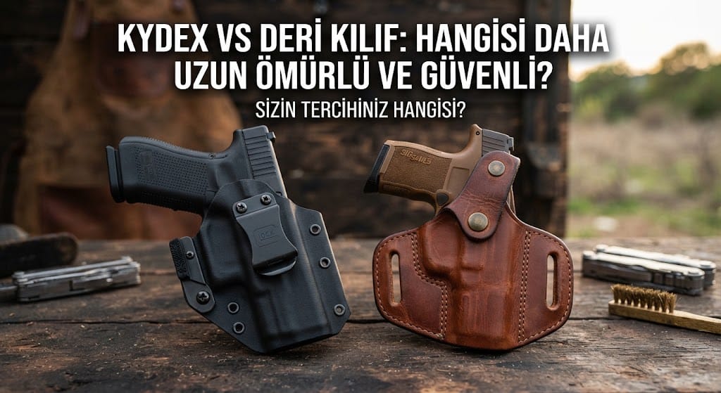 Kydex vs. Deri Kılıf: Hangisi Daha Uzun Ömürlü ve Güvenli?