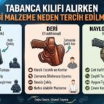 Tabanca Kılıfı Alırken Hangi Malzeme Neden Tercih Edilmeli?