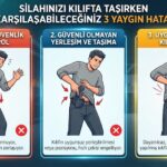 Silahınızı Kılıfta Taşırken Karşılaşabileceğiniz 3 Yaygın Hata