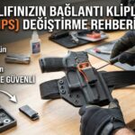 Silah Kılıfınızın Bağlantı Klipslerini (Belt Clips) Değiştirme Rehberi