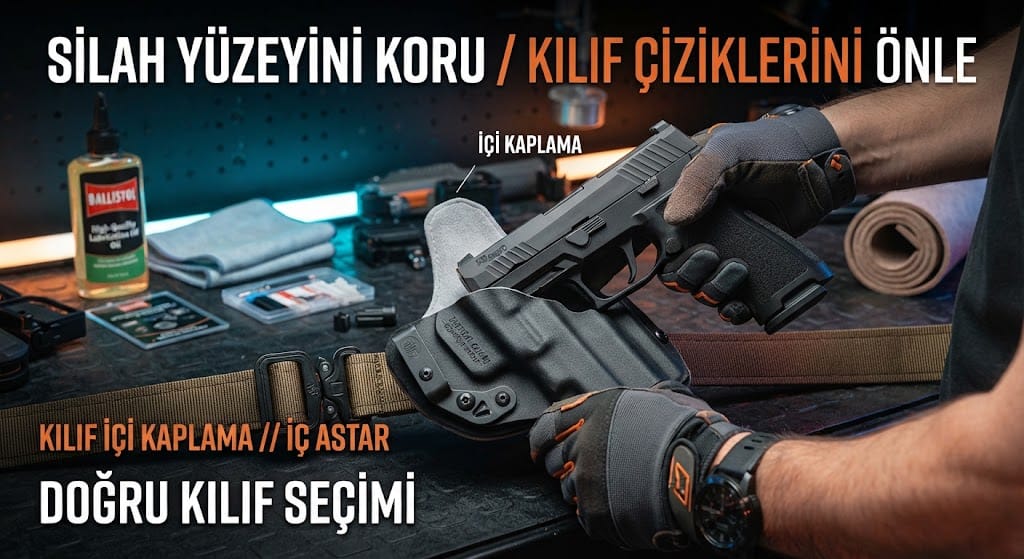 Kılıfın Silah Yüzeyinde Oluşturduğu Çizikler Nasıl Önlenir?