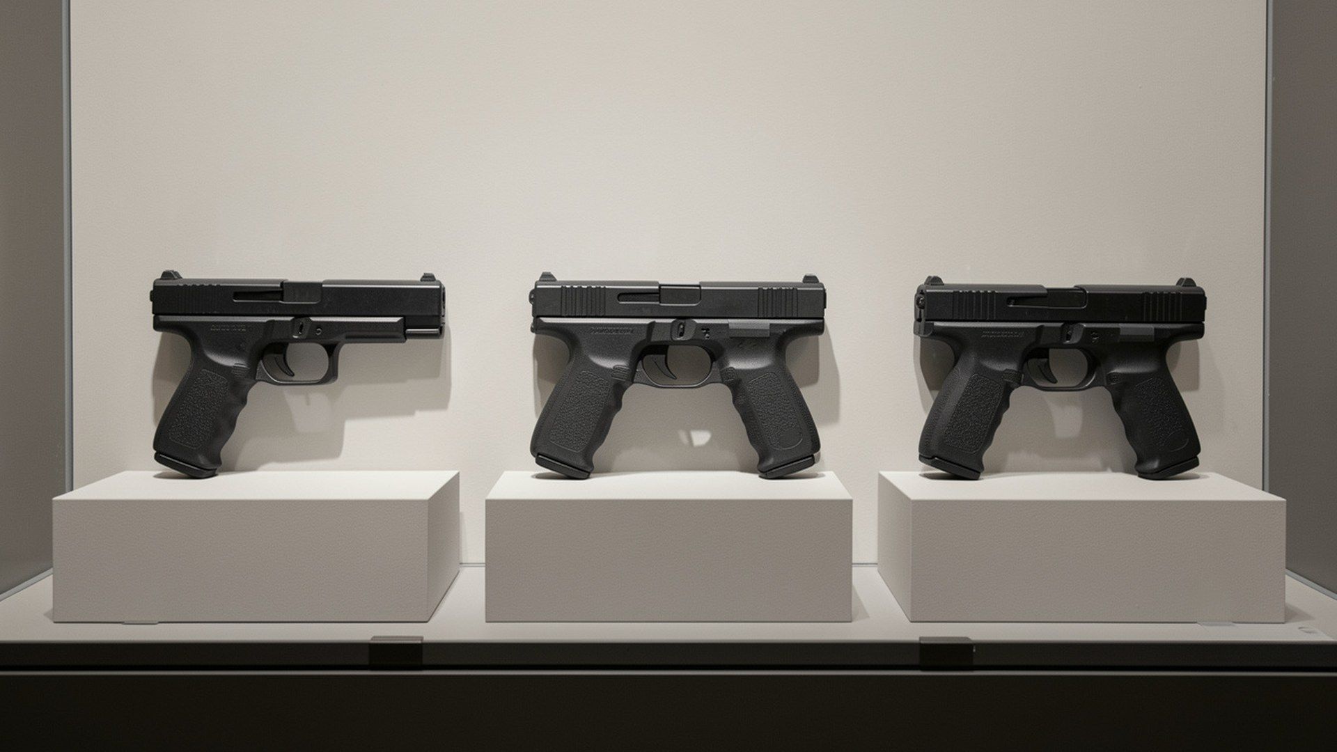 Beretta 92 tarihi: 1970’ler tasarım estetiğinden modern döneme uzanan Beretta 92 ailesini temsil eden üç güvenli boş tabancanın kronolojik müze 